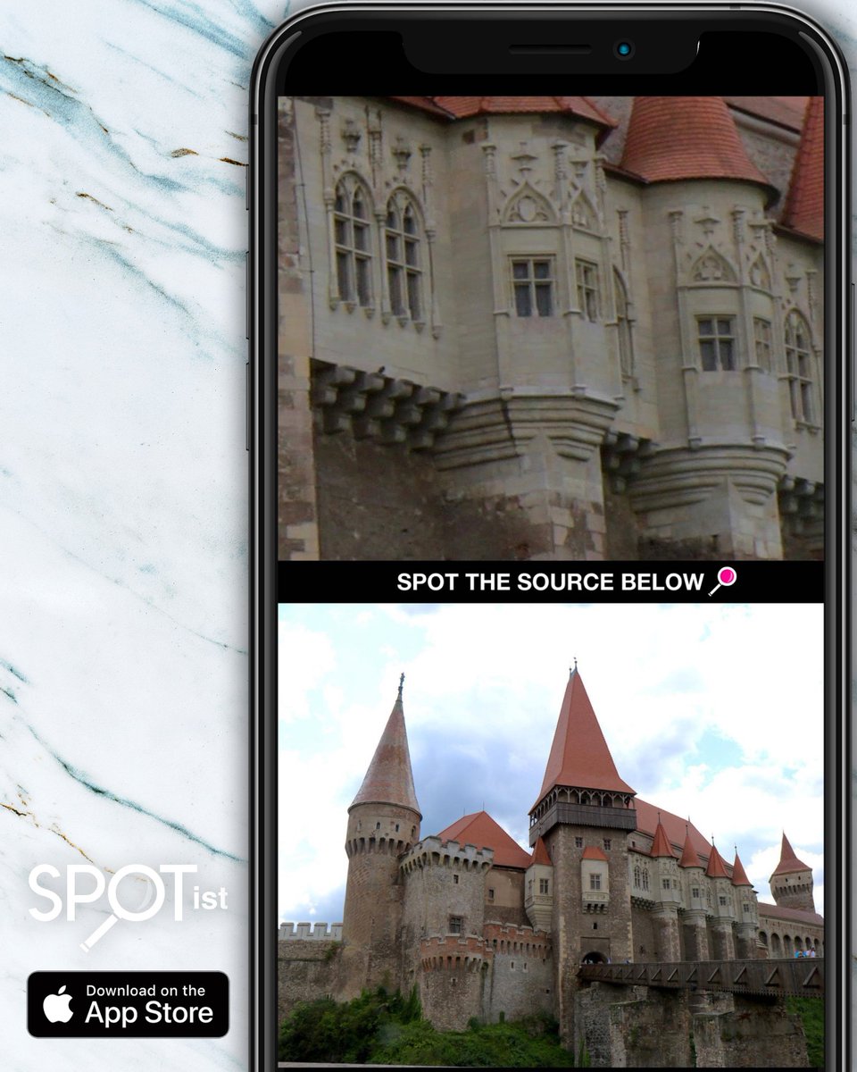 spotist_game's tweet photo. Romania has so many beautiful castles and this castle has a fun ZOOM puzzle. Can you solve this puzzle? Those of you who can are in good shape for our next game at 10 pm est, play and hopefully win! #spotist #zoom #zooms #puzzle #games #romania #hunedoara #corvinus #transylvania https://t.co/KDOAIBQwQF