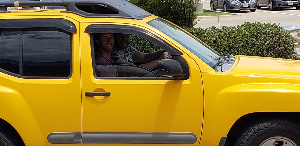 mcdanielmichel4's tweet photo. When my boys drop me off from lunch and we all smile because they are blasting Van Halen as I walk back into work!  I want to remember this moment forever! https://t.co/2pdRlwCvnf