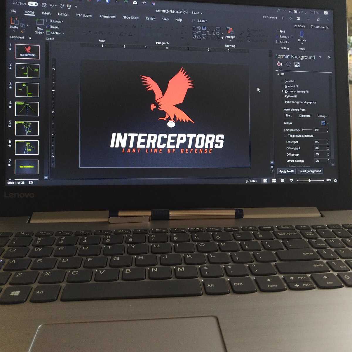 prospectonebsbl's tweet image. Outfield presentation done for the upcoming season and my outfield is ready to fly. #interceptors