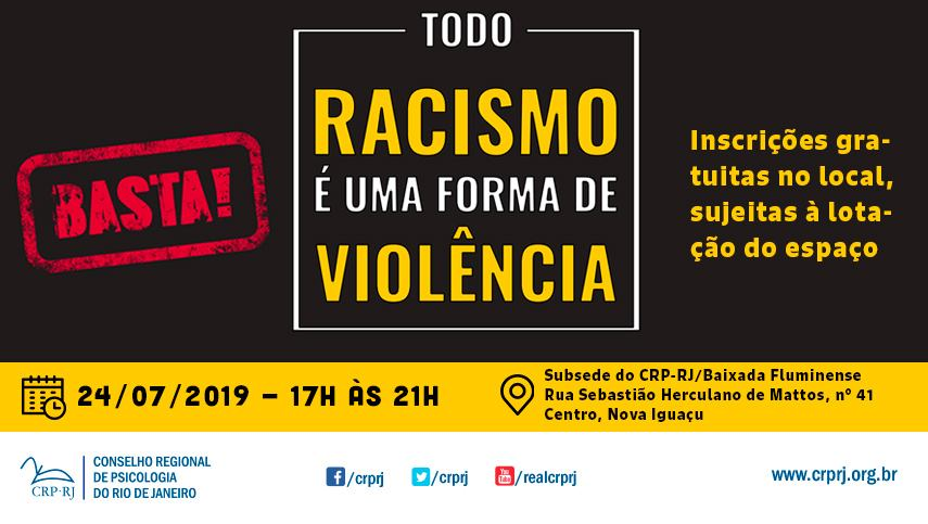 crprj's tweet photo. Campanha “Todo racismo é uma forma de violência: Basta!” será debatida amanhã em Nova Iguaçu: participe: https://t.co/lbtlhQjcVh
#CrprjInforma #Baixada https://t.co/9KyGNZONBB