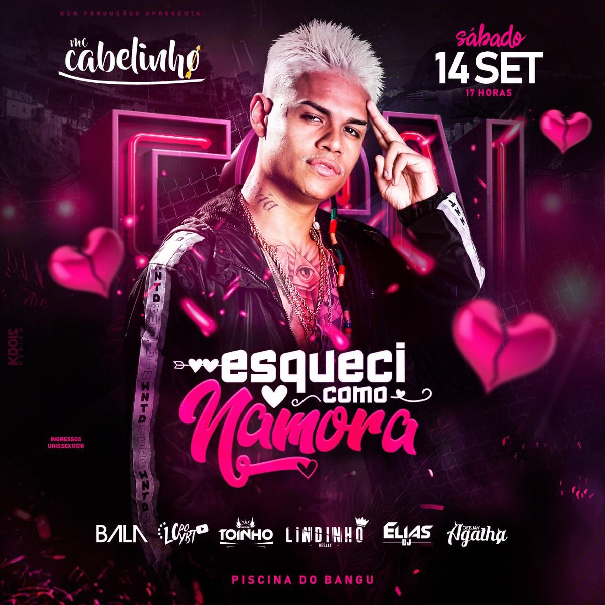Merly69709268's tweet photo. 🔥ESQUECI COMO NAMORA🔥

        😈MC CABELINHO😈

🥳Aniversariante do mês NÃO PAGA e pode levar um acompanhante 🥳

Ingresso unissex: R$ 10 
Camarote: R$ 200

Local: PISCINA DO BANGU
⏰: 17HRS

#CabelinhoNaECN

@Passarinhoow https://t.co/eqlRrXqE9J