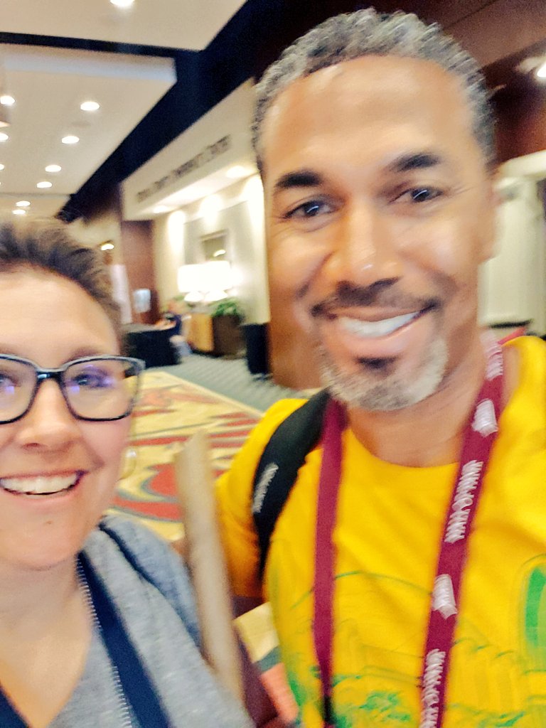 T__Eddy's tweet photo. I am def returning from my 1st #JRNC a different person. Coming home more ME than I ever have been. This #SupportivePanda is ready to help #TeamWestGrand inspire a community, a culture, a family, and individuals! Thank you to so many I can't even name you all! #CultureCaretakers https://t.co/KkM8MiA9Wc
