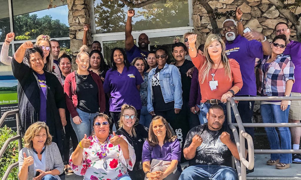 seiu_uhw's tweet photo. @seiu_uhw healthcare workers at Kaiser Walnut Creek are taking a stand against Kaiserβs illegal bargaining, greed, and outsourcing of local jobs. Strike votes across the state July 29-August 11! #Wearekaiserworkers #strikeready #purpleforpatients https://t.co/6LouROKRTp