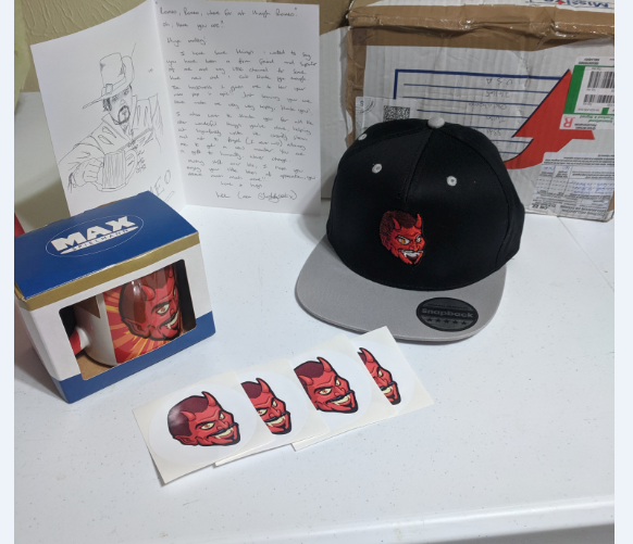 romeo9919's tweet photo. When your favorite streamer sends you gifts!  MUCH LOVE!! @stretchykeks  you sir are a true LEGEND!  Thank you! https://t.co/Y0x7Cr0hKj