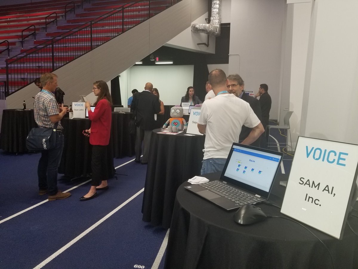 Come and join the SAM.AI team at the Start Up Expo area at VOICE! Bring your snacks and open bar with you!
#VOICE19 #ConversationalAI #ArtificialIntelligence #Newark #NJIT