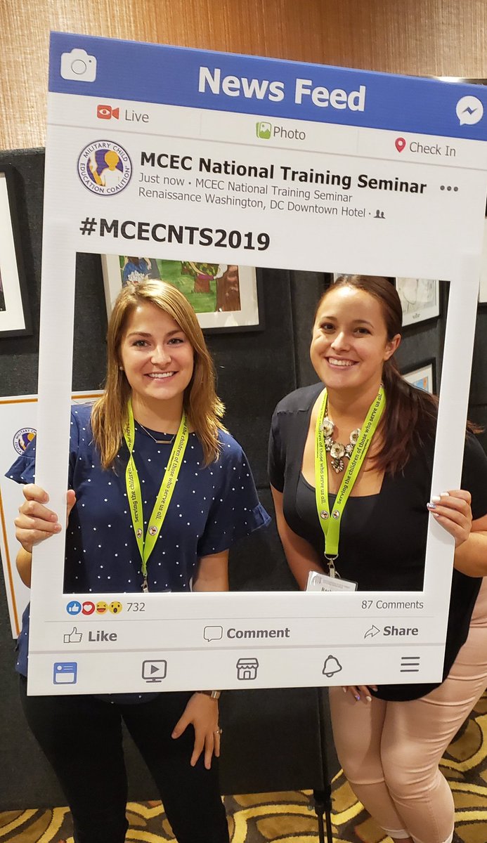 We have arrived! Can't wait for our opening session tonight at #MCECNT2019 💙 We have a lot to learn about our #KidHeroes @SarahLeclercq01 #ASHLANDSOAR @MilitaryChild #PurpleStarSchool