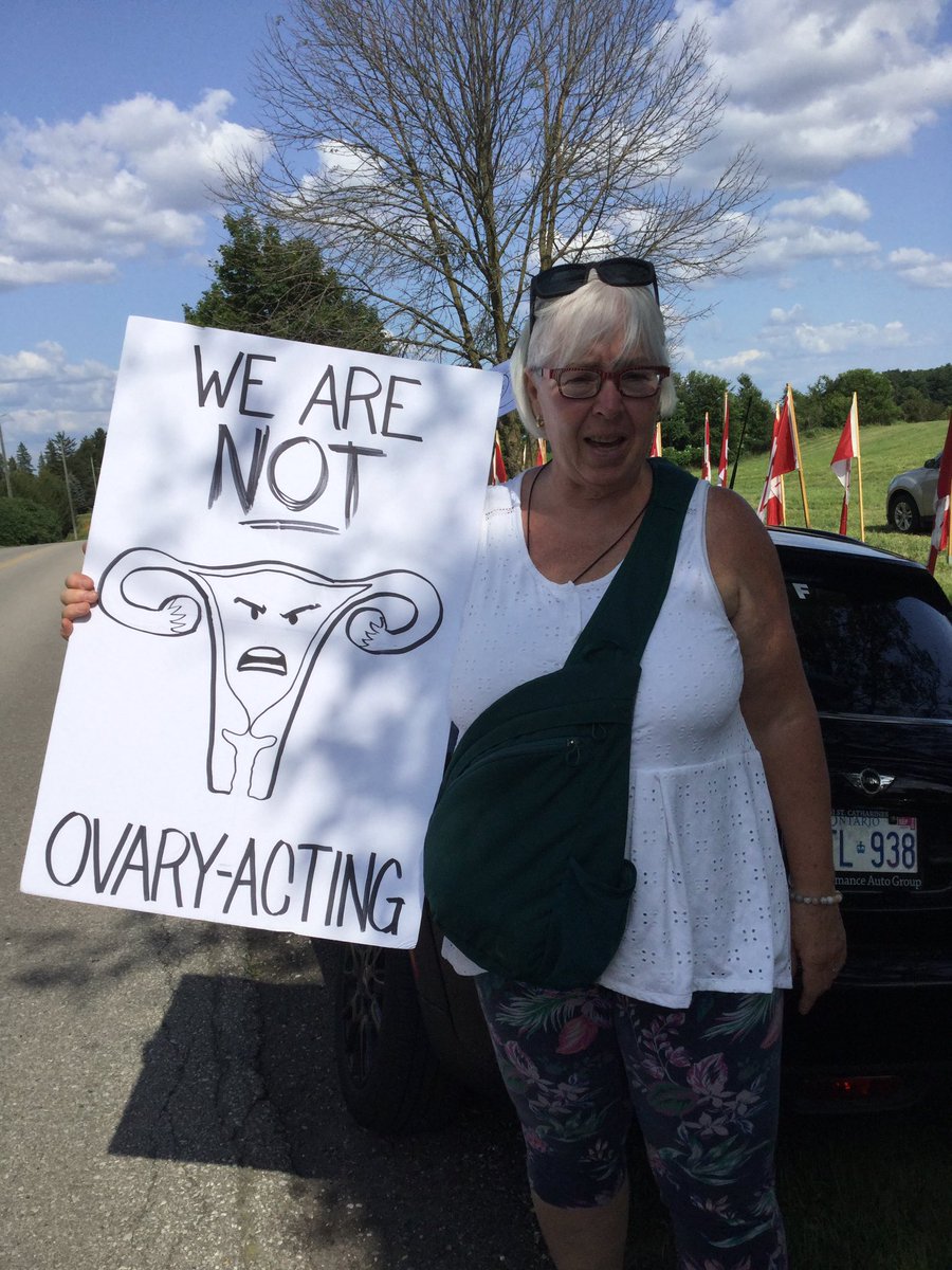 AHandmaid2's tweet photo. #abortionishealthcare #albrechtmustgo #handmaidslocal #wewillnotbesilenced https://t.co/pg5I49mRxp