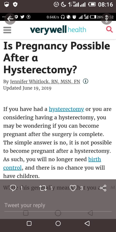 LislineL's tweet photo. La grossesse est elle possible sans utérus? scientifiquement non. Le SEIGNEUR a envoyé Son Prophète Élie pour défier la science humaine. #WhenDoctorsTestify certainement le prophète Élie est là pour nous préparer pour la venue du SEIGNEUR https://t.co/zHeh2HNSwv