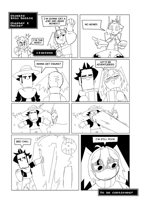 very serious comic recap 
