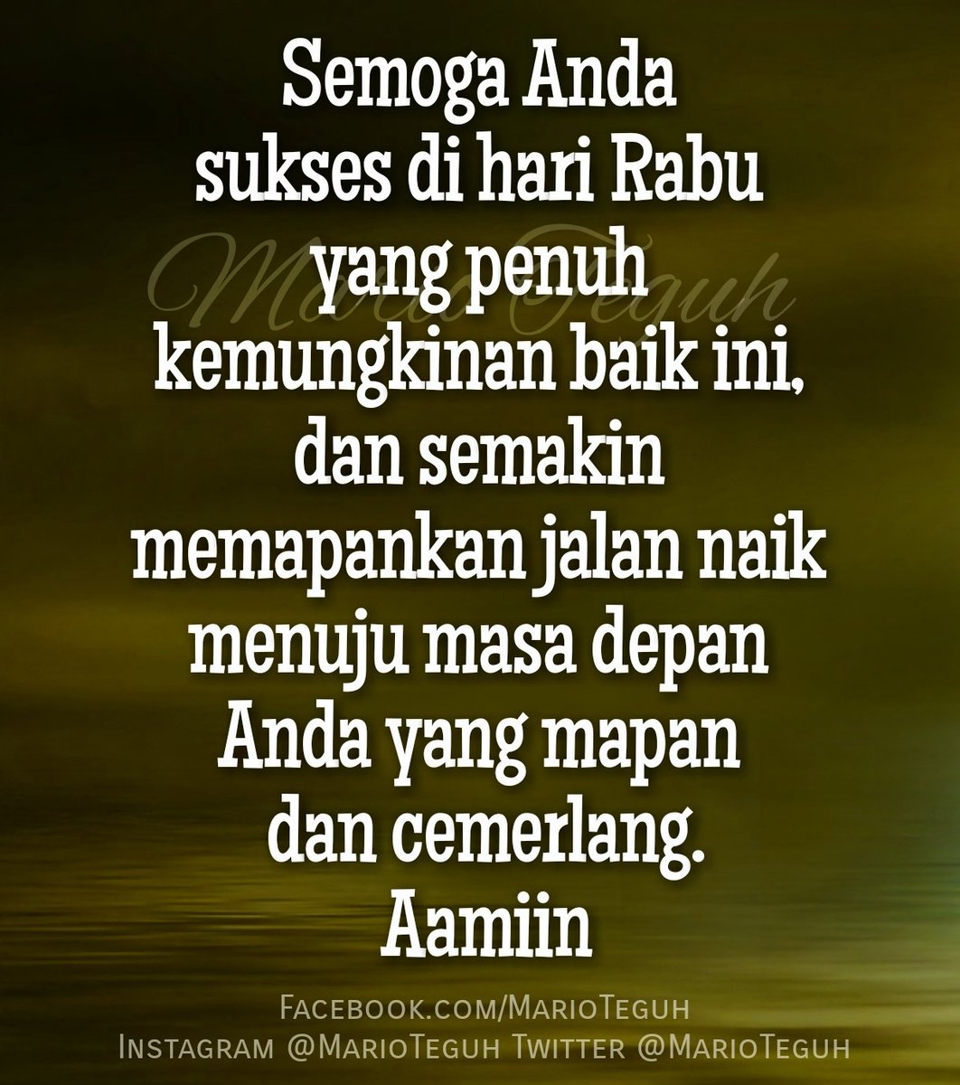 44 Gambar Motivasi Hari Rabu Gratis Terbaru