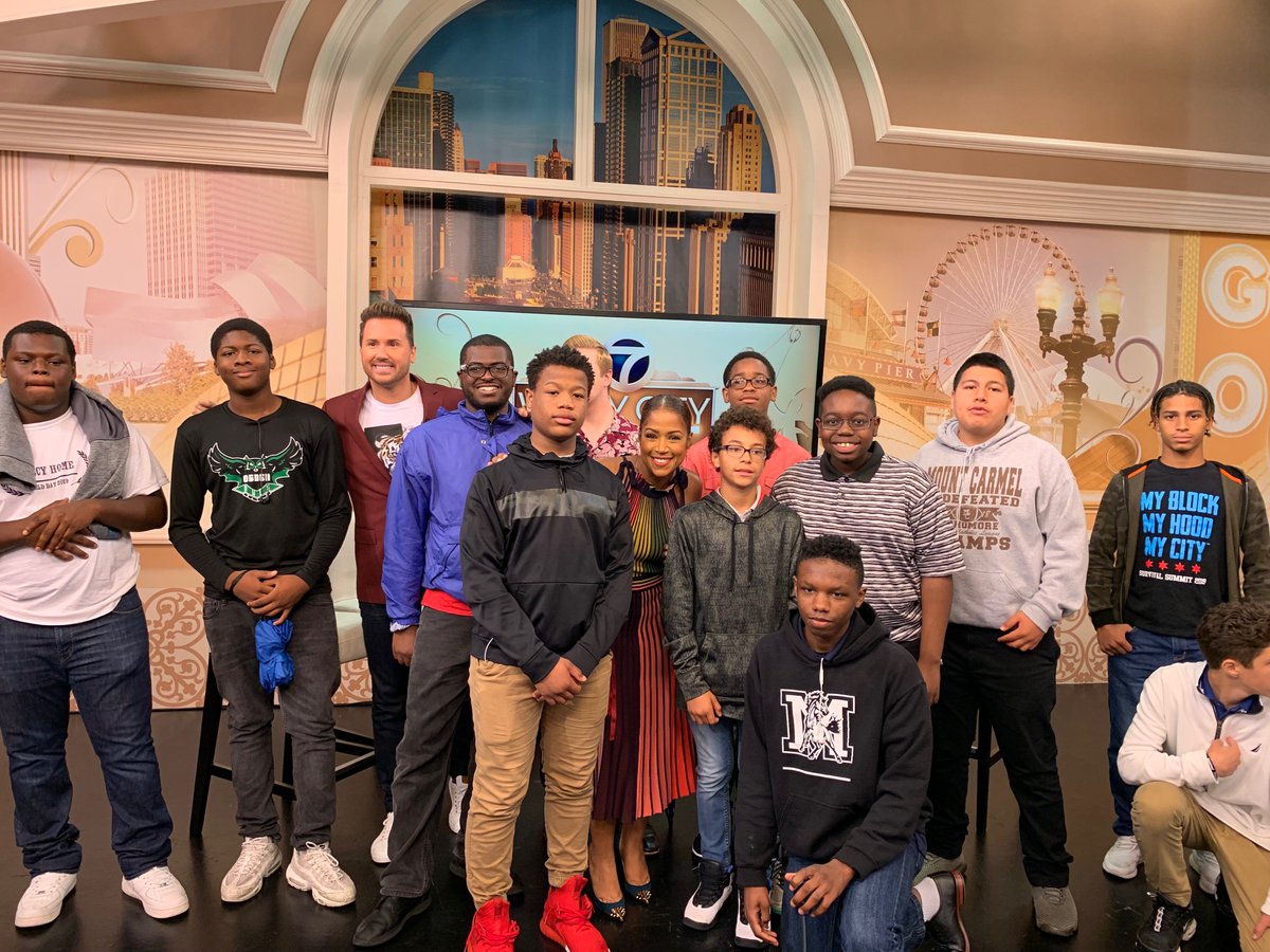 An ABC 7 Chicago shout out to the very cool kids from Mercy Home. You guys were great and we all enjoyed meeting you! Keep doing your best.  <a href="/TBrownABC7/">Terrell Brown</a> <a href="/TracyButlerABC7/">Tracy Butler</a> <a href="/pathieuabc7/">DIANE PATHIEU</a> <a href="/valwarnertv/">Val Warner</a> <a href="/RyanChiaverini/">Ryan Chiaverini</a> <a href="/jenhopp/">Jennifer Hopp</a> <a href="/MercyHome/">Mercy Home</a> <a href="/WindyCityLIVE/">Windy City Weekend</a> <a href="/DaveLeeTV/">David Lee</a>