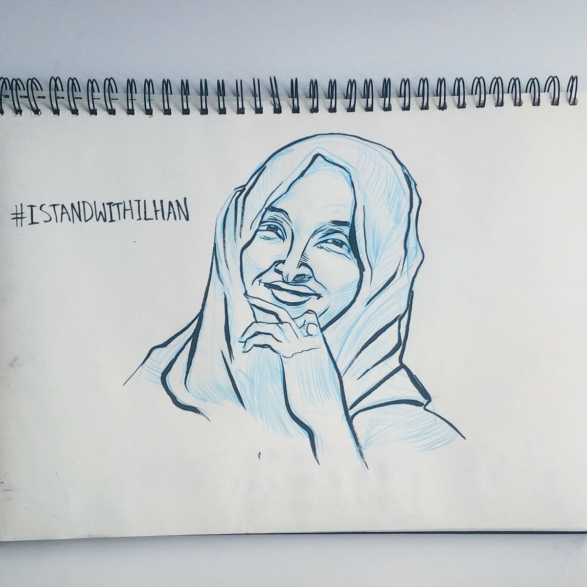 crisbrookscomic's tweet photo. Like all good patriotic Americans #IStandWithIlhanOmar in the face of religious persecution https://t.co/7pHTag8IOU