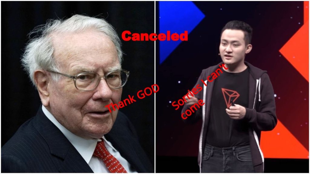 Justin Sun, CEO de Tron, planta a Warren Buffet $TRX #WINKs #TRONbet $BNB invertirencryptos.com/2019/07/23/jus…