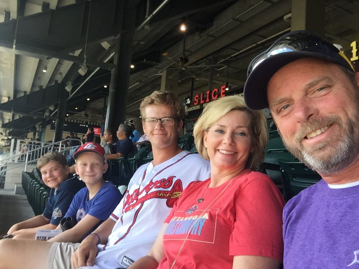 Great night at the ballpark!! #ChopOn