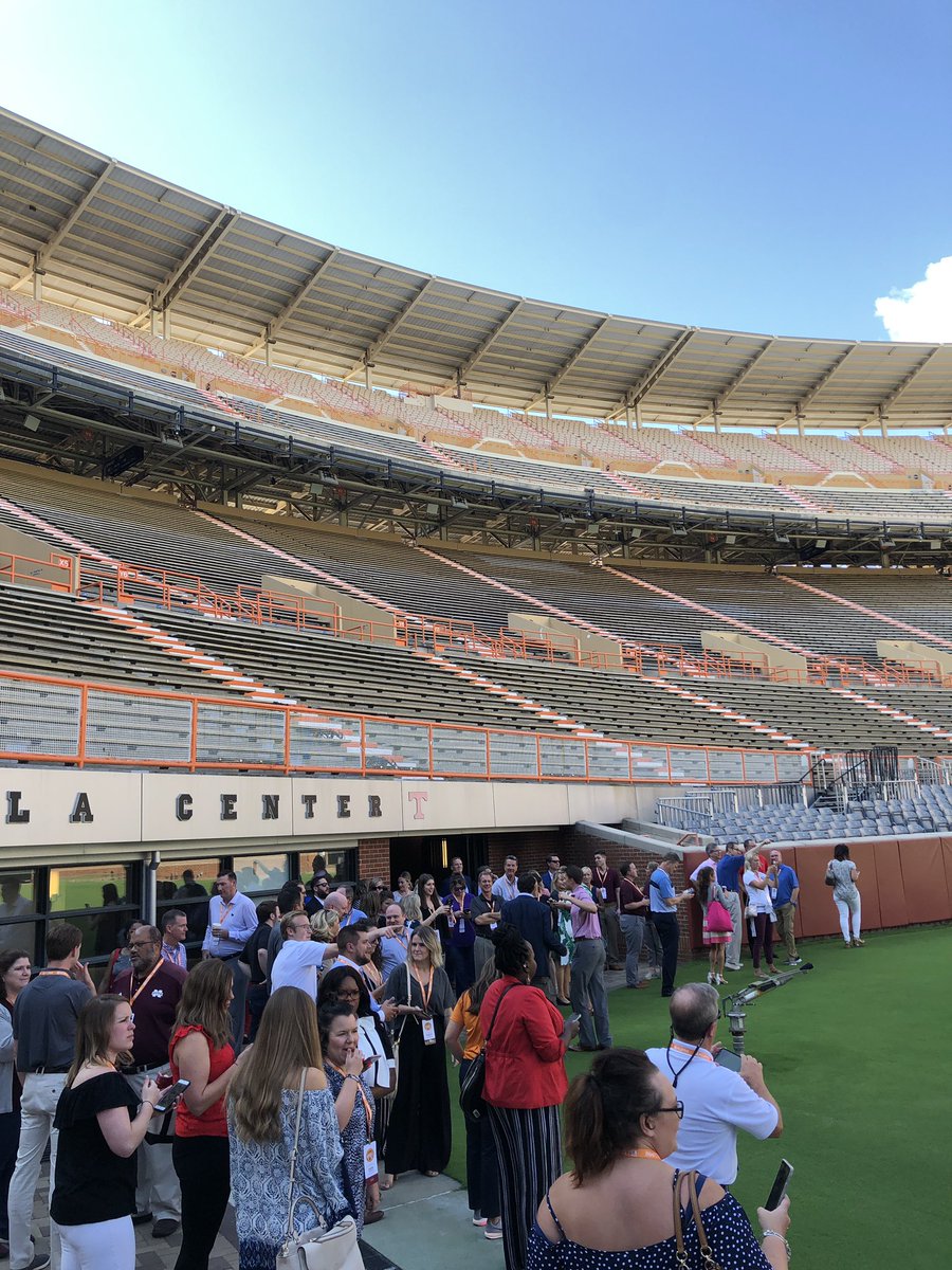 APSEC19's tweet image. Taking our @SEC friends on a tour of Neyland Stadium. 🏟 #APSEC19