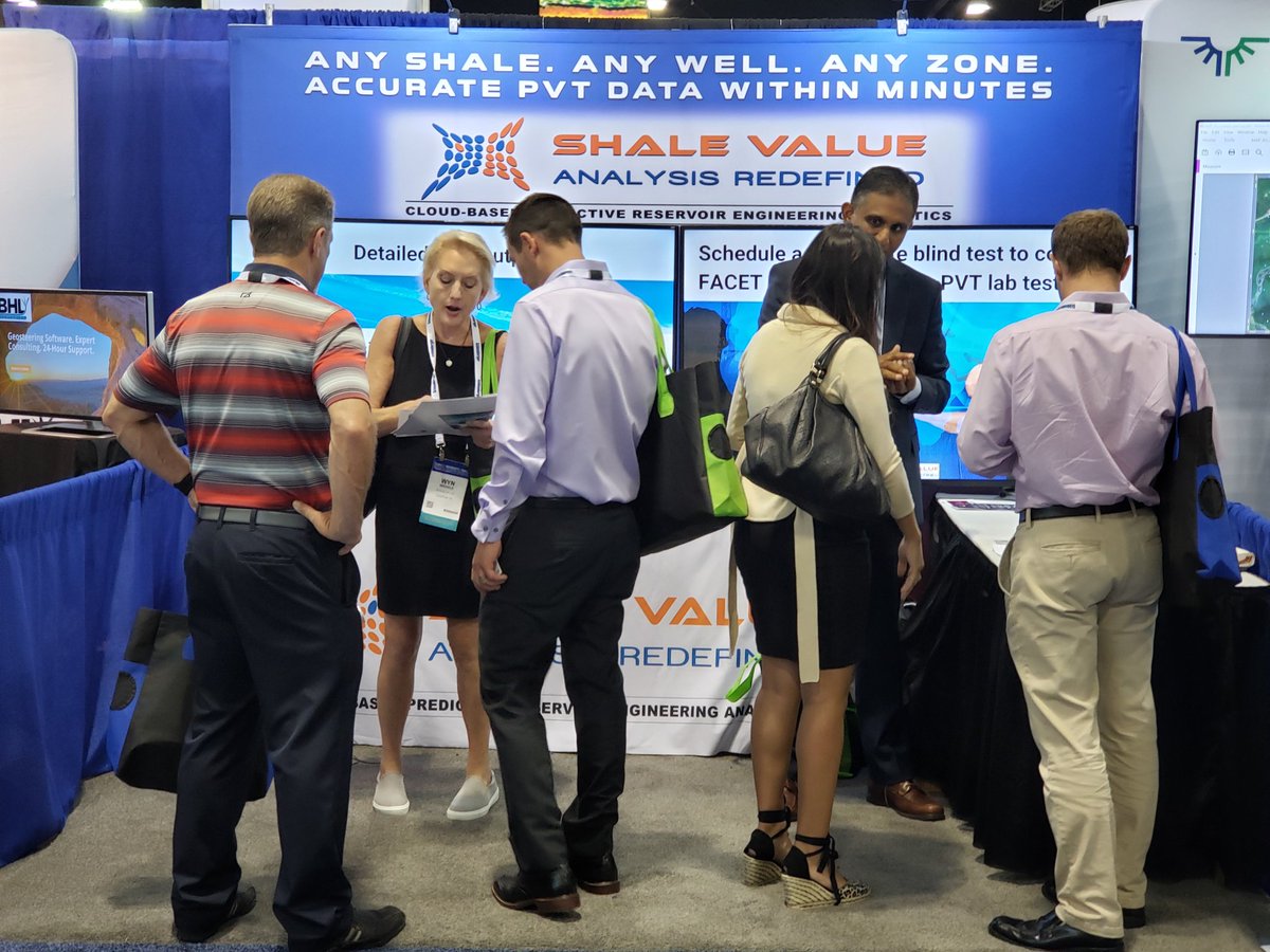 ShaleValue's tweet photo. PVT behavior impacts well placement and spacing, separator design, long-term draw down strategy and EOR. Maximize project economics by better understanding fluids. Don't miss the action at @ShaleValue Booth #1142 #URTeC2019 #ShaleValue #PVT #oilandgas #Shale #URTeC https://t.co/jr3BNowRMb