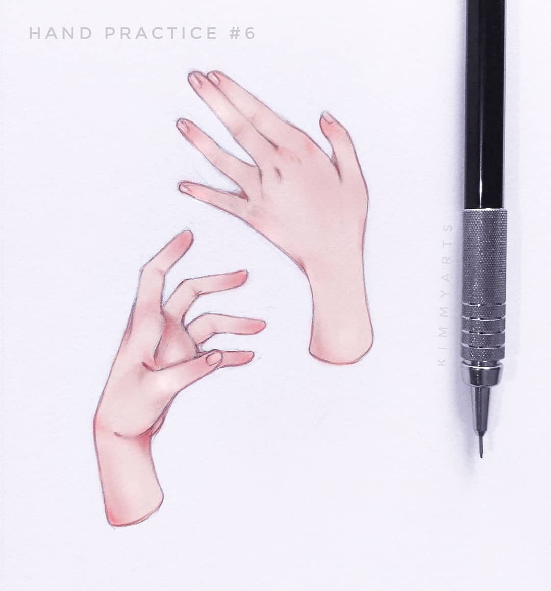 as an anime artist I've been practicing hands! : r/drawing