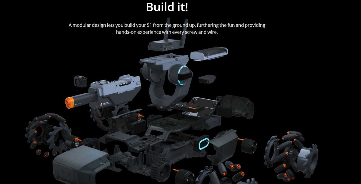 InnovatEducCo's tweet photo. ¿Qué os parece el Robo masters S1 de @DJIGlobal ? 🤖https://t.co/l0YUh6R2jJ 🚘 Incluso podemos programarlo con @scratch y phyton, apto para principiantes y los que se quieran introducir en la robótica #weloverobots #AllYouCanCode https://t.co/N5k8JuWNPg