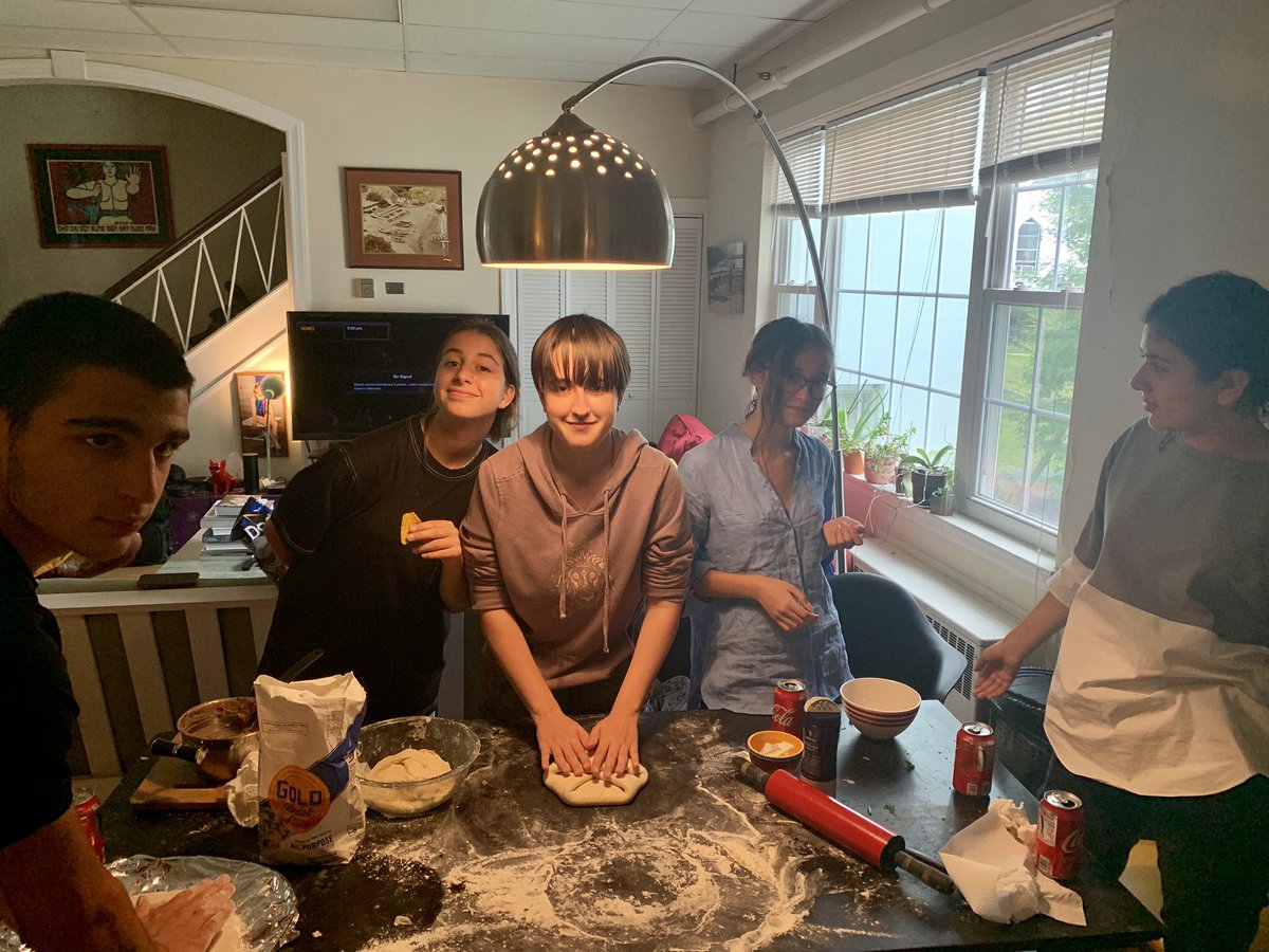 SenoraRoth's tweet photo. Learning how to cook Georgian food with @StAnnesBelfield Summer ELL Camp! #stabsummerell #lobiani https://t.co/DbgBtIYiYJ