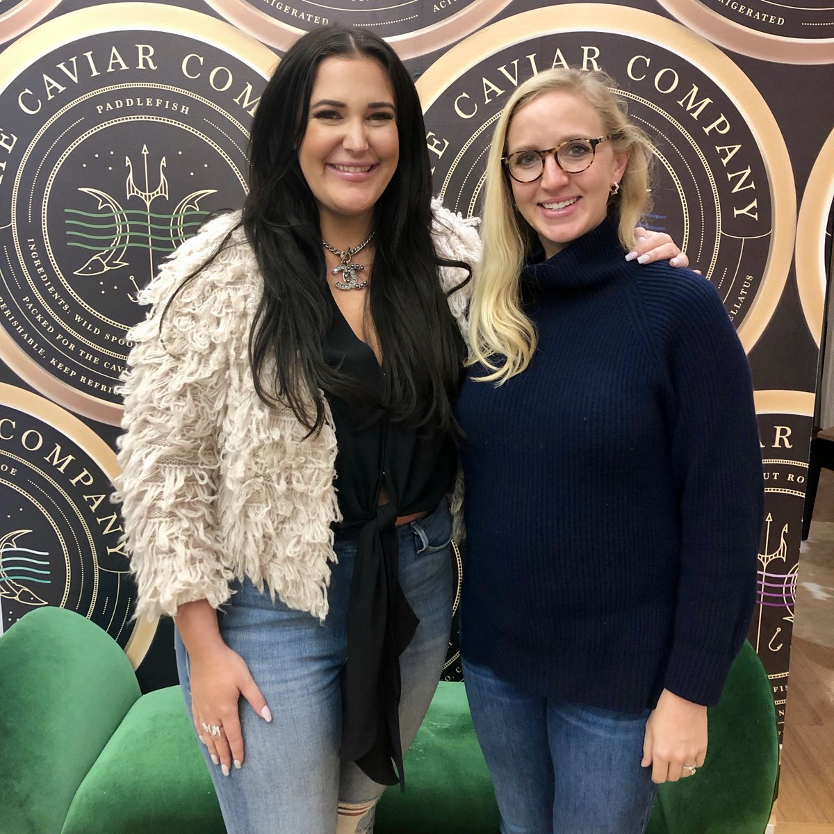 TheCaviarCo's tweet photo. We were over the moon when Caroline Kraddick stopped by our store!! 

#texaslove #caviardreams #thecaviarco https://t.co/vPhhd2E4TH