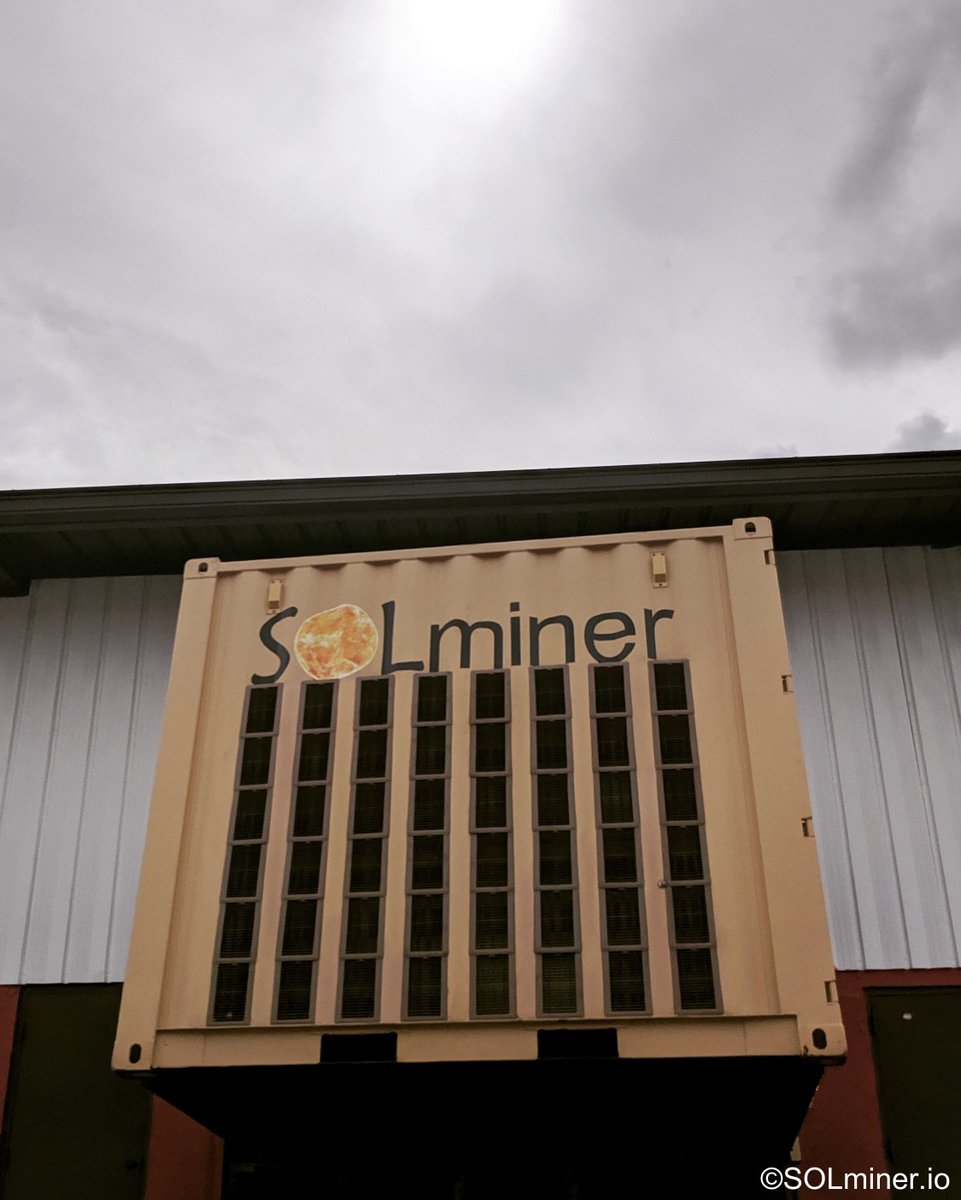 SolminerI's tweet photo. We're en route to a Cryptocurrency mining conference in Miami where we'll be showcasing one of our CUBEs. @solminer.io #solminer   #miningdisrupt  
https://t.co/rdzRinrYfL https://t.co/c6tjgMIYnr
