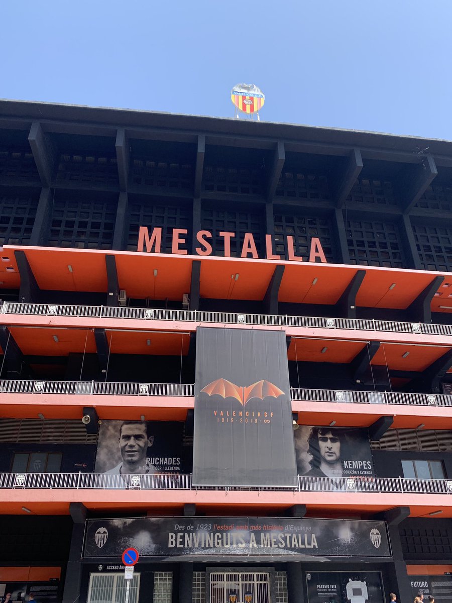 coachspinks8's tweet photo. The @FCFrederick boys and girls got to tour the Mestalla Stadium today! #FCFredSpain https://t.co/sC309yM9cg
