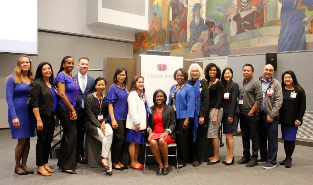CedarsSinai's tweet photo. Over 250 #nurses participated in the 26th Annual #NursingResearch Conference at #CedarsSinai this year, where we recognized the important research being conducted by nurses across our institution. Thank you for all you do! ❤️ https://t.co/7wNMHWhO8E