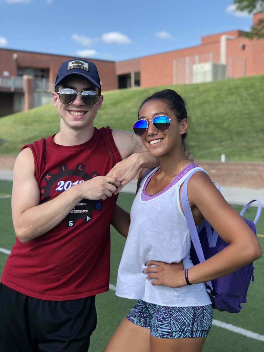pldrummajors's tweet photo. Zach: Best Performer of The Day
(Frontline) 
Cassie: Best Section Leader of the Day 
(Drumline) https://t.co/uiwK43B8ax