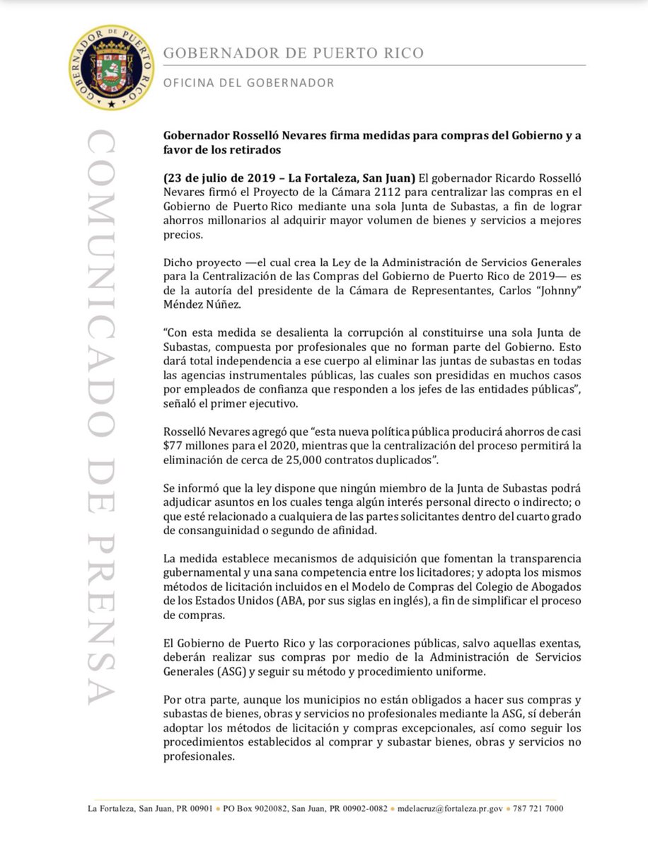 Ricardo Rosselló tweet media