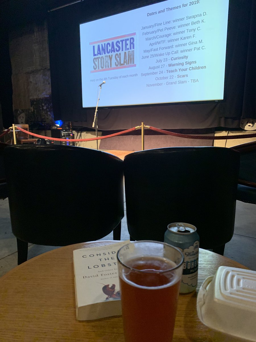 ebaldys's tweet photo. Gearing up for Lancaster Story Slam - excited! #LancStory https://t.co/D3XxxPuucT