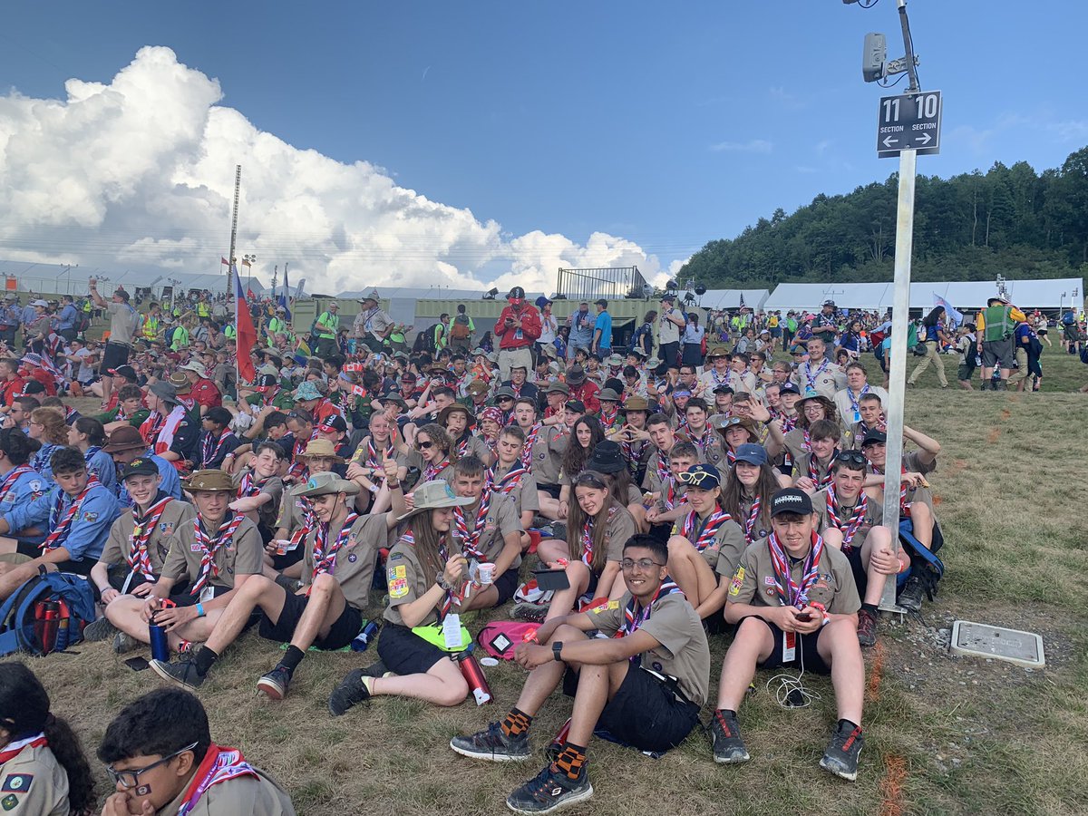 @suffolkwsj2019 are here at the <a href="/2019_wsj/">24th World #ScoutJamboree</a> for the opening ceremony #Uk24wsj #wsj2019