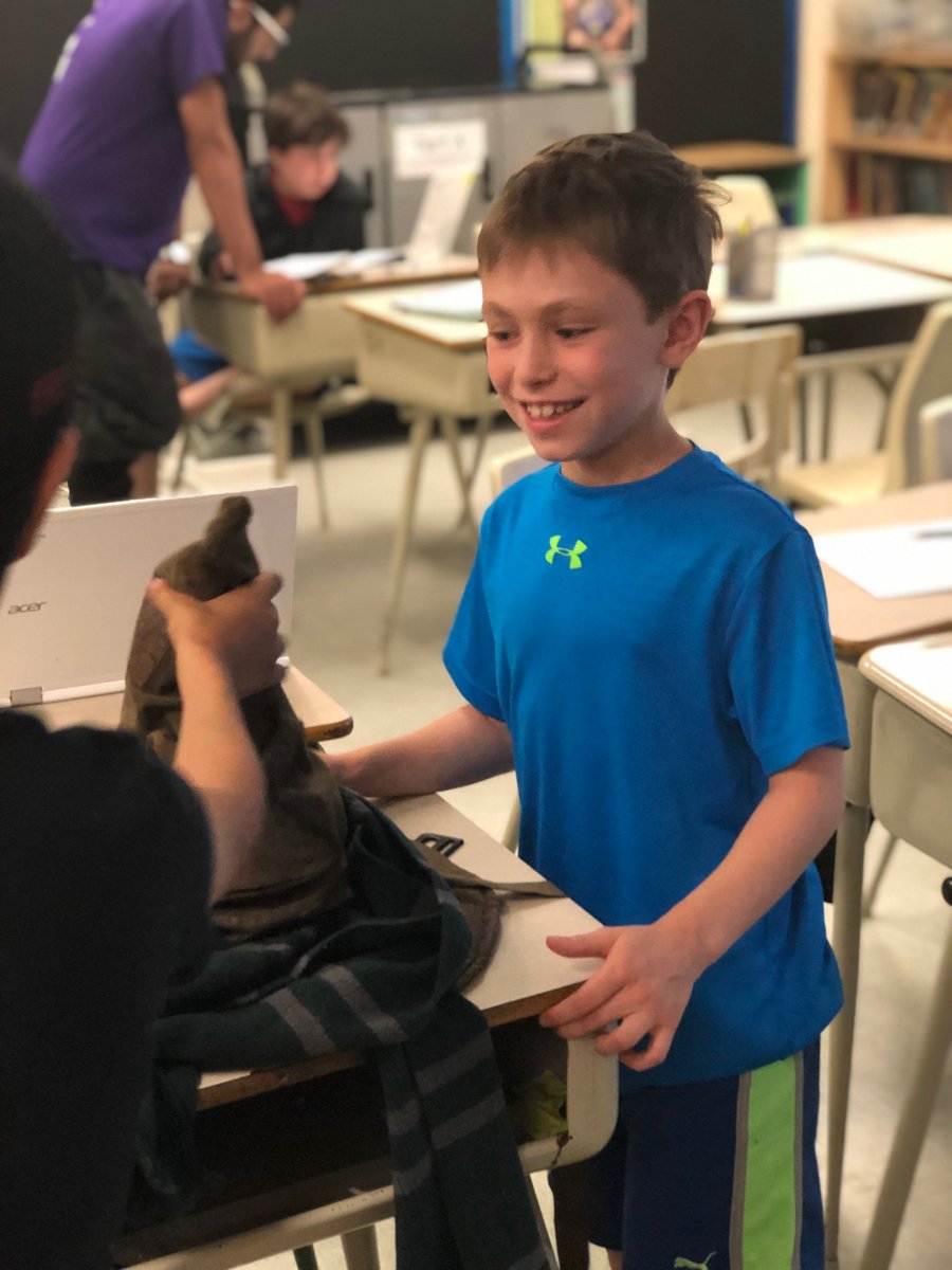 codeithacks's tweet photo. Ever wish you could go to Hogwarts? 
Our campers got the chance during our Harry Potter STEM camp! 
An amazing experience coding their personal sorting hats and creating their wands!
#harrypotter #STEMeducation #engineering #SummerCamp https://t.co/yIhOFrQXdJ