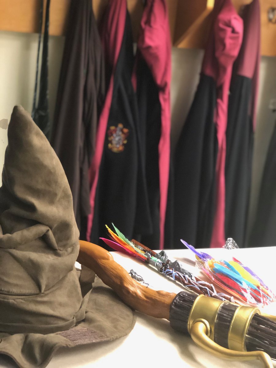 codeithacks's tweet photo. Ever wish you could go to Hogwarts? 
Our campers got the chance during our Harry Potter STEM camp! 
An amazing experience coding their personal sorting hats and creating their wands!
#harrypotter #STEMeducation #engineering #SummerCamp https://t.co/yIhOFrQXdJ