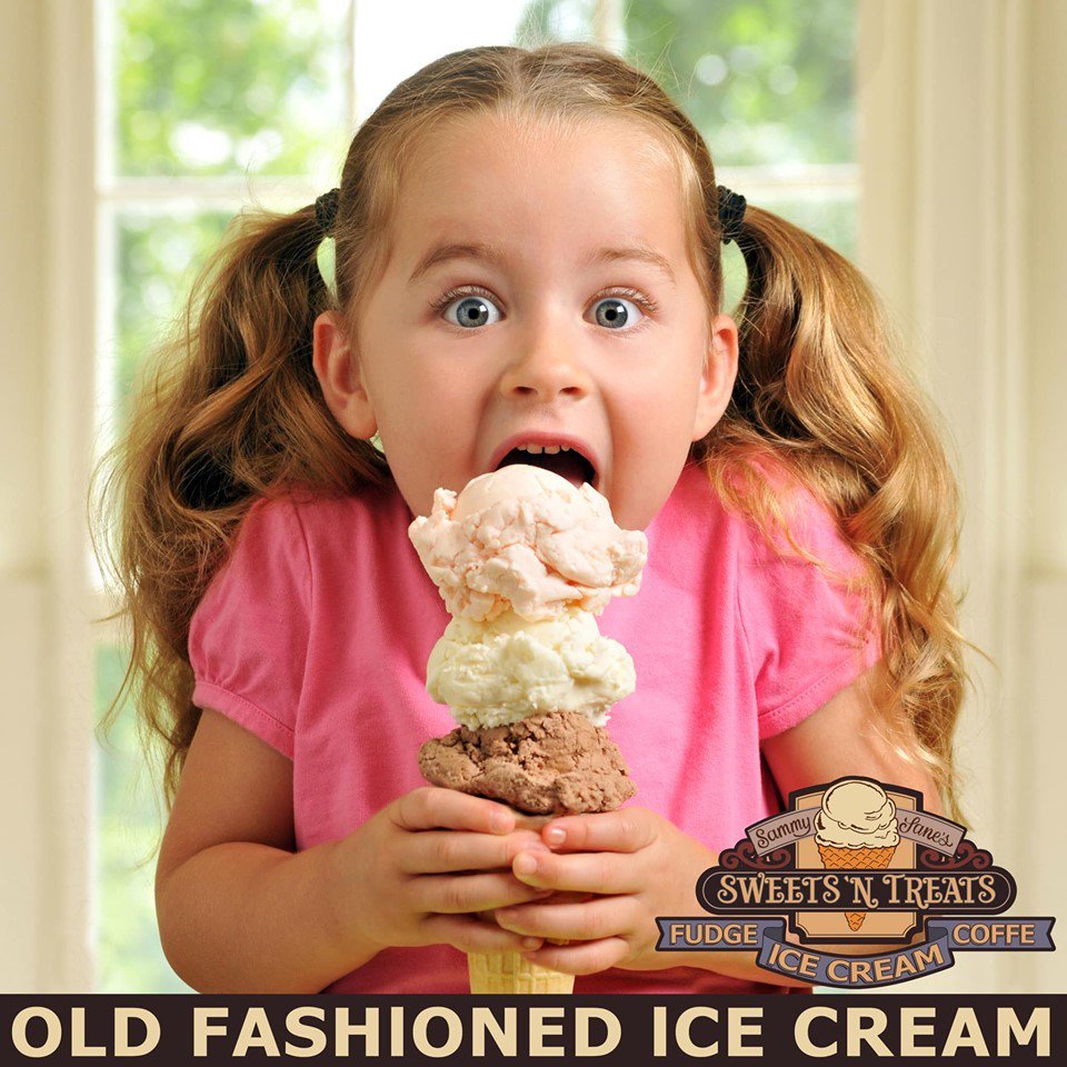 Did you know we have a new ice cream shop on the block? We do! Next time you’re hear swing by Sammy Lane’s Sweets N’ Treats for your ice cream fix!