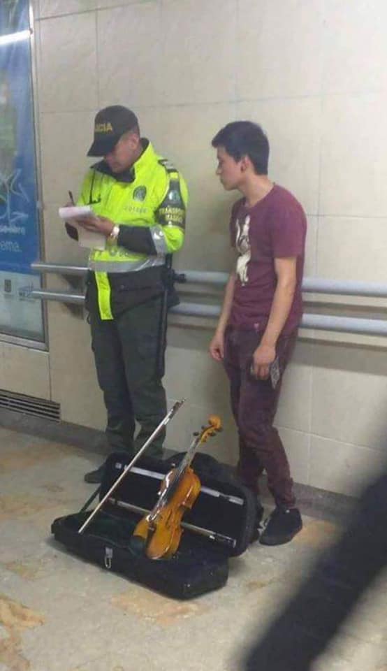 Vivimos en una sociedad donde hacer arte está penado, mientras los delincuentes están libres por las calles.