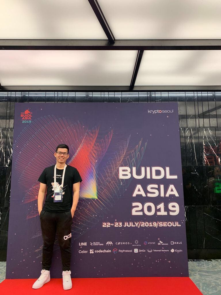 CelerNetwork's tweet photo. Our co-founder Qingkai is at #BuidlAsia 2019 conference in Seoul🇰🇷to discuss #blockchain scalability solutions and our updates on #celermainnet and #CelerX! https://t.co/nyeU0hUBim