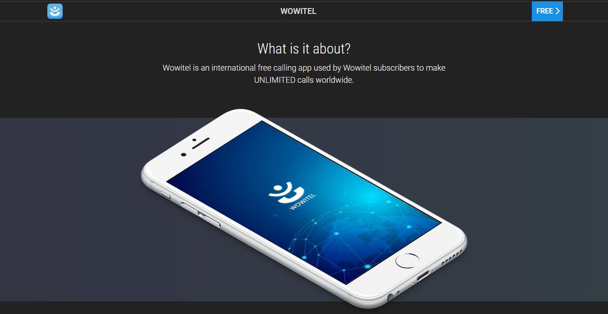 wowitel's tweet photo. What is #WOWITEL about? It's a Flat-Rate Unlimited Global Calling. Go see for yourself: https://t.co/hEp2N7p0sV #WednesdayWisdom #internationalcalls @jordanrcrook @TechCrunch @androidgguys @businesswire @telecomtv @zdnet @itwire @alkatek https://t.co/1xL0vScCur