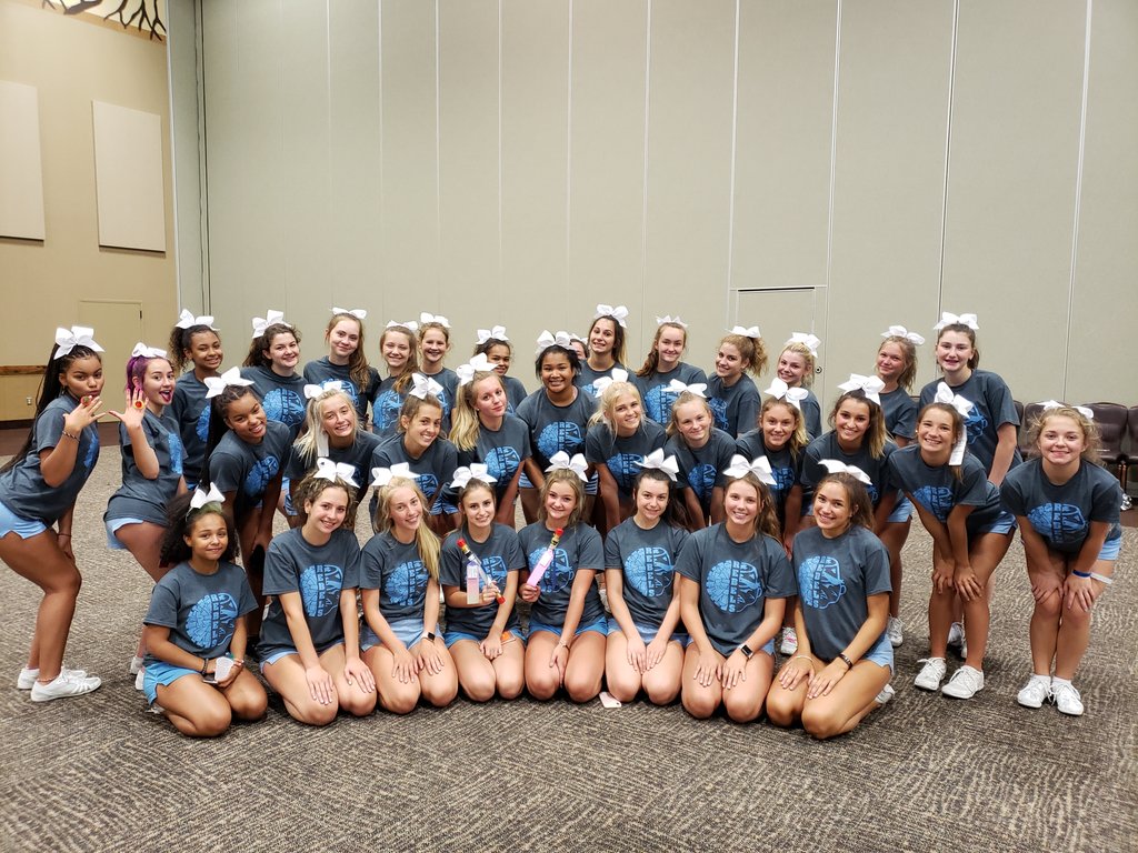 SHSRebelsCheer's tweet photo. More Day 2 Fun at Cheer Camp! Ended the day with 2 Superiors, an Excellent, 2 Spirit Sticks, & the Sportsmanship ribbon... Awesome Day! Keep it up for tomorrow Rebs! One more day! #RebelSpirit #RebelPride #Americheer #ACSummerCamp2019 #GameDay2019 @americheer87 @AmeriJarred https://t.co/QXoDAi9aFB