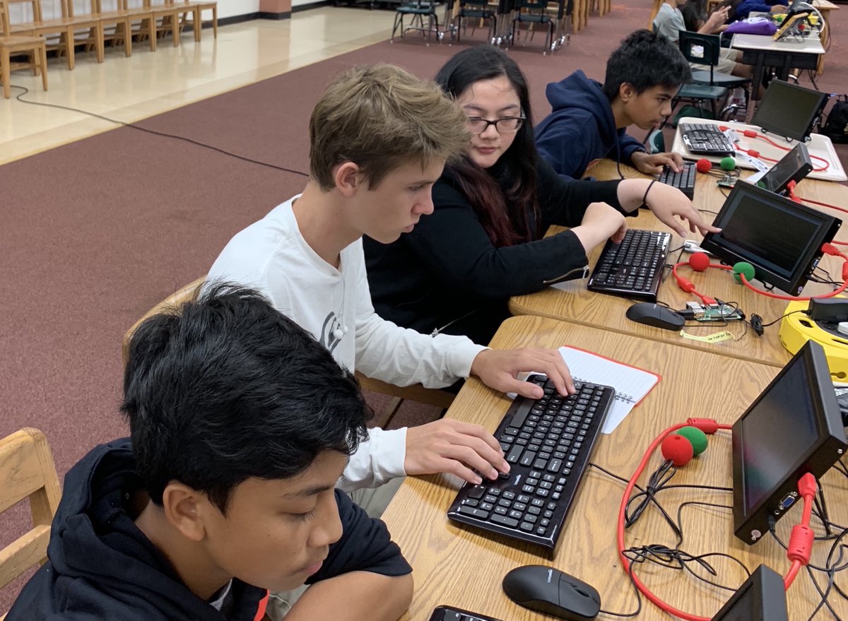 Working on a Capture the Flag activity <a href="/GenCyberCamps/">GenCyber</a> Hawaii <a href="/WaipahuHigh/">Waipahu High School</a>. Love the intensity! <a href="/DSUGenCyber/">GenCyber @ DSU</a>