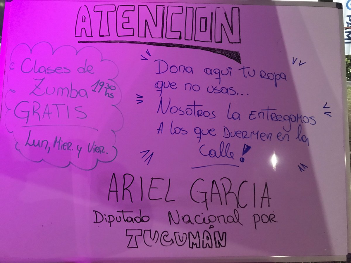 BoinaBlancaYB's tweet photo. Estimados amig@s y vecin@s queríamos anunciarles que ya estamos dictando clases de #Zumba gratuitas y hasta el viernes vamos a recibir donaciones para la iglesia de #SanJose #YerbaBuena desde ya muchas gracias #AvAconquija1315 https://t.co/B3pxtiySNl
