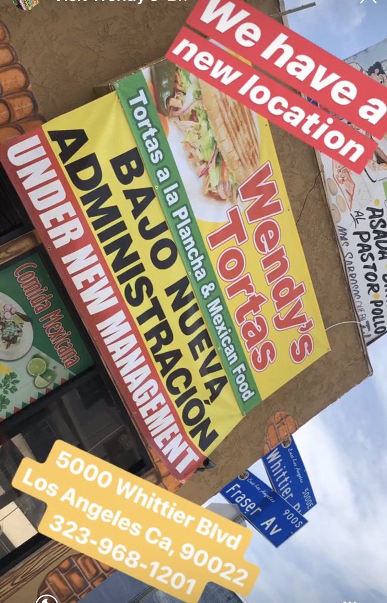 5000 Whittier Blvd
#LosAngeles, CA 90042
323-968-1201
Mon-Sun 8am-9pm
#wendystortas #foodie #foodgasm #tasty #foodpic #nomnom #menudo #tacos #soulfood #healthyfood #localfood #foodcoma #feedfeed #forkyeah #cityofindustry #templecity #baldwinpark #norwalk #montereypark