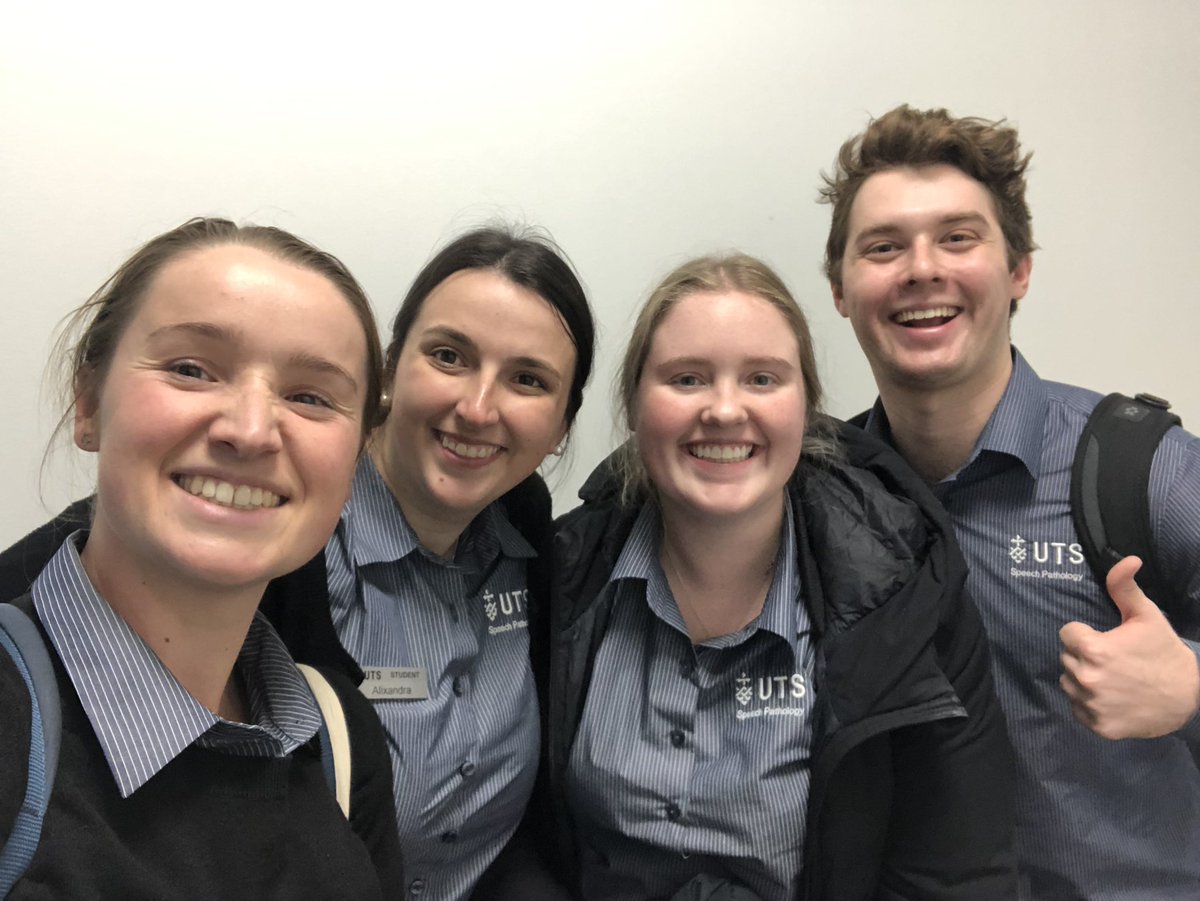 Feeling excited and much more prepared to be starting our first Clinical Placement, after Orientation Day yesterday. Thank you <a href="/helenlblake/">Dr Helen L. Blake</a> <a href="/SP_Harmony/">Harmony Turnbull</a> and <a href="/CathGregorySP/">Cath Gregory, PhD</a>!  #SLP2B