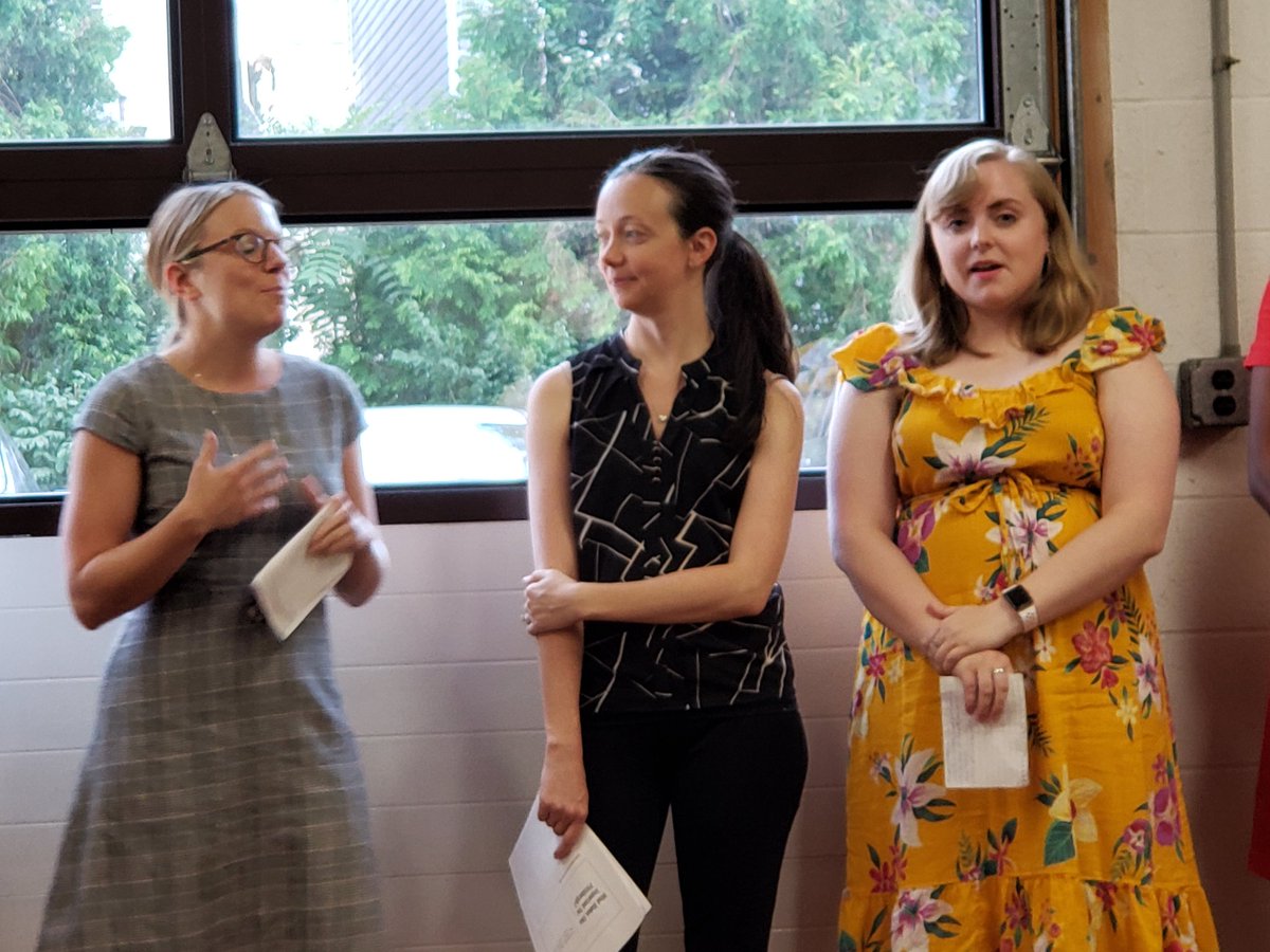 ProfAJMurrell's tweet photo. Congratulations to Berg Center @Pitt_Business Assistant Director Jen Petrie a 2019 grad of @Coro_Pittsburgh #h2p https://t.co/jWsA7sMgU5