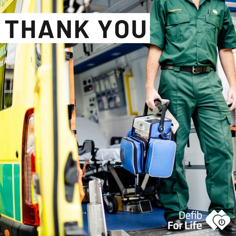 DefibFor's tweet photo. It's Thank A #Paramedic Day 🚑

If you didn't know our Founder of Defib For Life, Andrew White, was a Victorian MICA paramedic.

Here's to all the brave men and women out there who bring our #communities love, care, respect and assistance in times of need.

#ThanksAmbos ❤️ https://t.co/uWs3KsZmR2