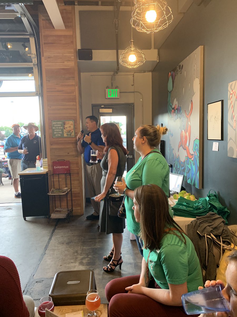 LaurenHug's tweet photo. Supporting @TRE_COS at #BleatingHeart Night at @GoatPatchBrewCo!
Come by tonight to drink beer and learn more about what this incredible organization does! https://t.co/BttLABB3F3