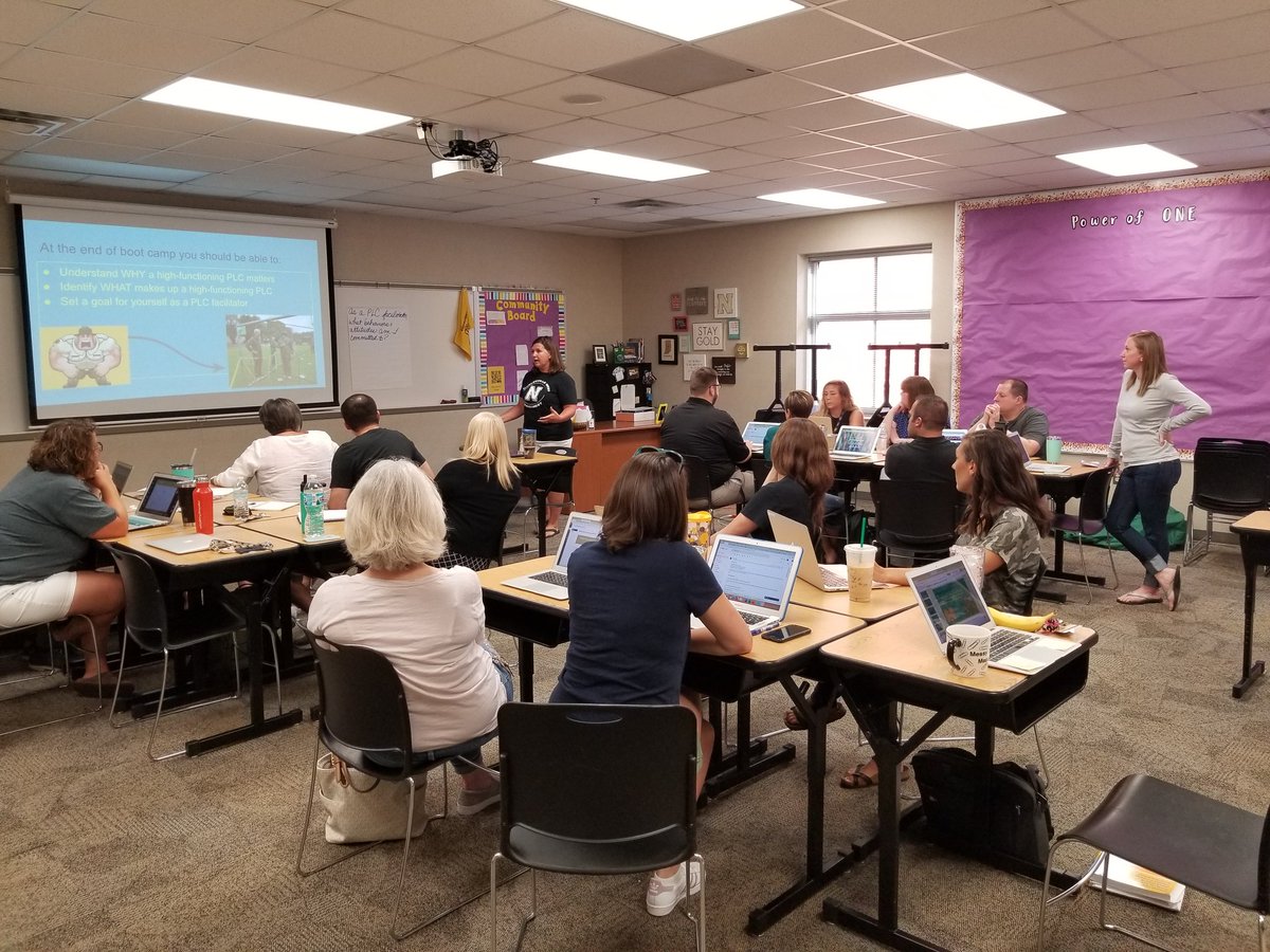 anelsonmercer's tweet photo. West teachers and admin spent today learning about how to be more effective collaborators. #pblbootcamp @NobWestMS @NobSchools https://t.co/AHvdpZiPgv