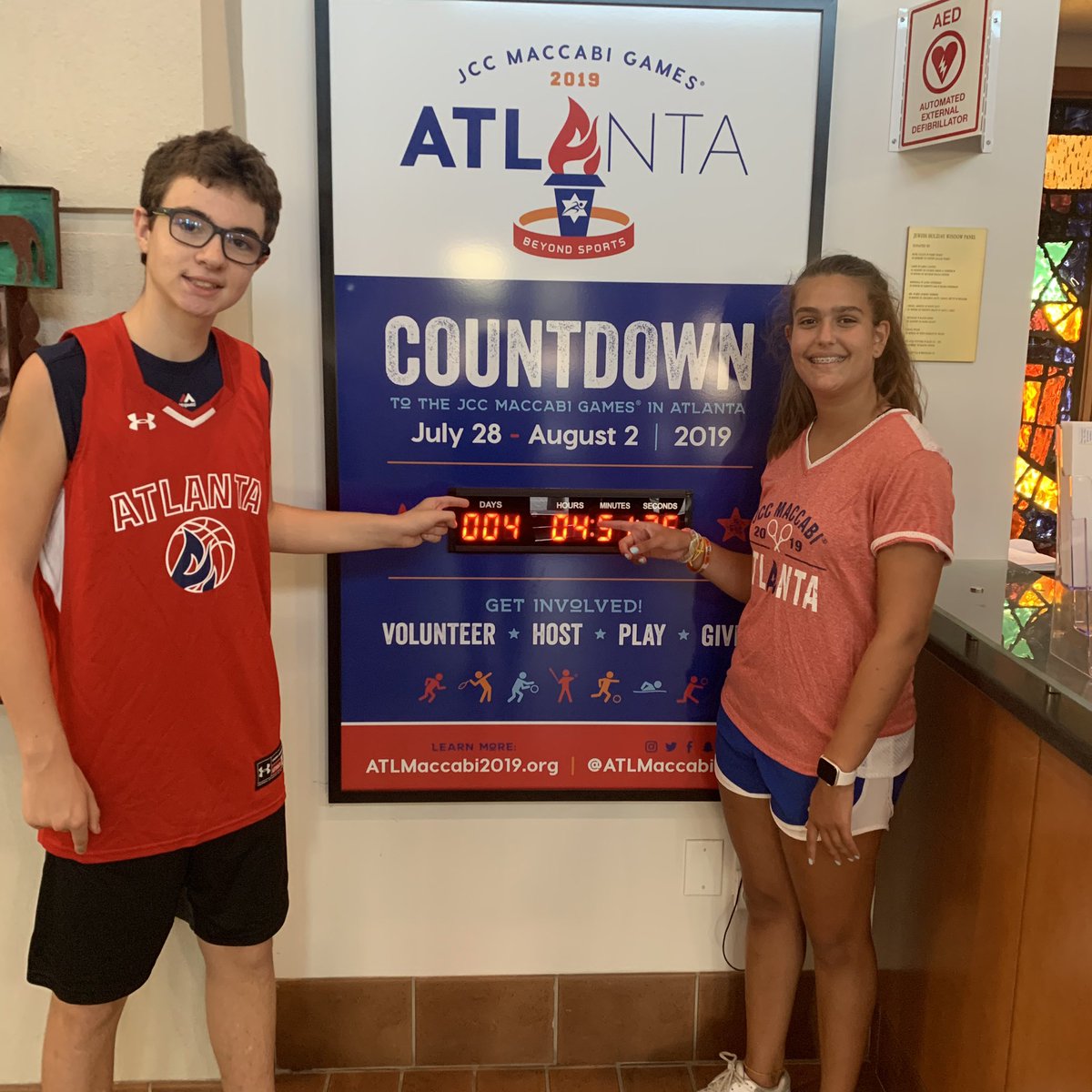 4️⃣ days!! #atlmaccabi #wearejccmaccabi