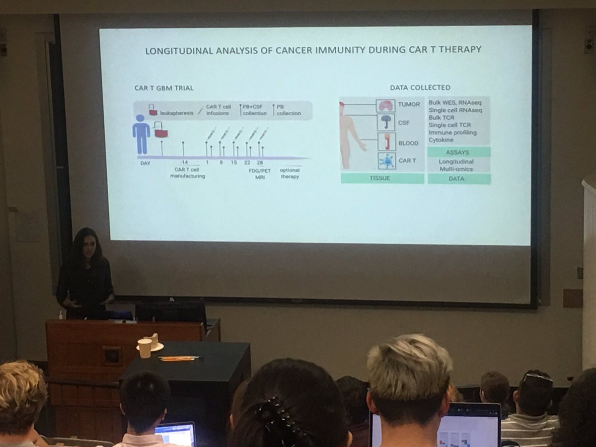 torye's tweet photo. @stanfordimmuno Vanessa Jonsson from City of Hope speaking at the CSI Immunology Seminar Series #CSI #immunology #StanfordImmunologyProgram https://t.co/EY8qYyjvZy