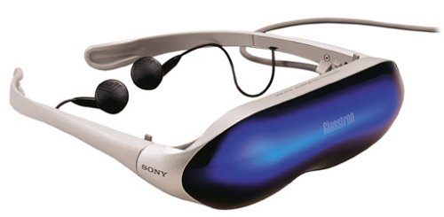 Meet the Sony Glasstron PLM-50 from 1996. It produced a 52 inch