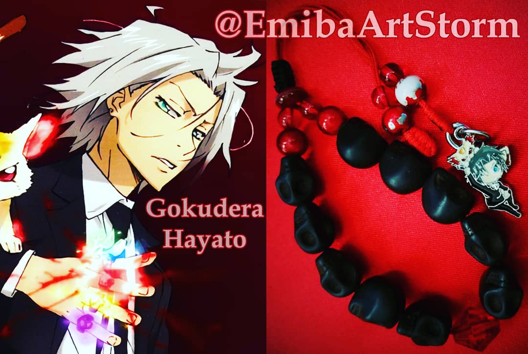 GOKUDERAAA HAYATOOO!!! #gokuderahayatokhr #gokudera #gokuderakhr #gokuderahayato #khr #katekyohitmanreborn #hitmanreborn #rebornkhr #Reborn #khrmerch #gokuderamerch #malabracelet #malajewelry #mala #jewelry #braceletjewelry #bracelets #bracelet #anime #animemerch #animejewelry